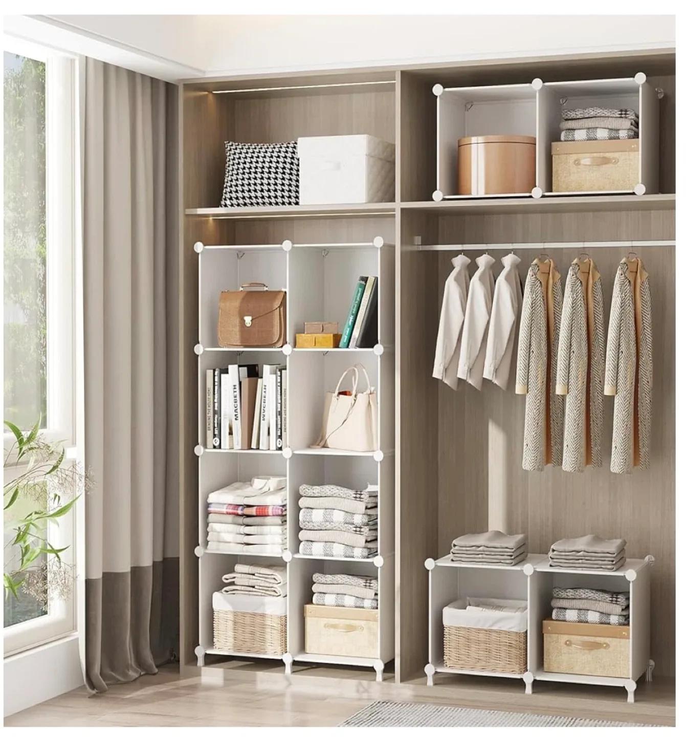 Modular Cube Storage Shelf - White (brandnew) image indicator(4)