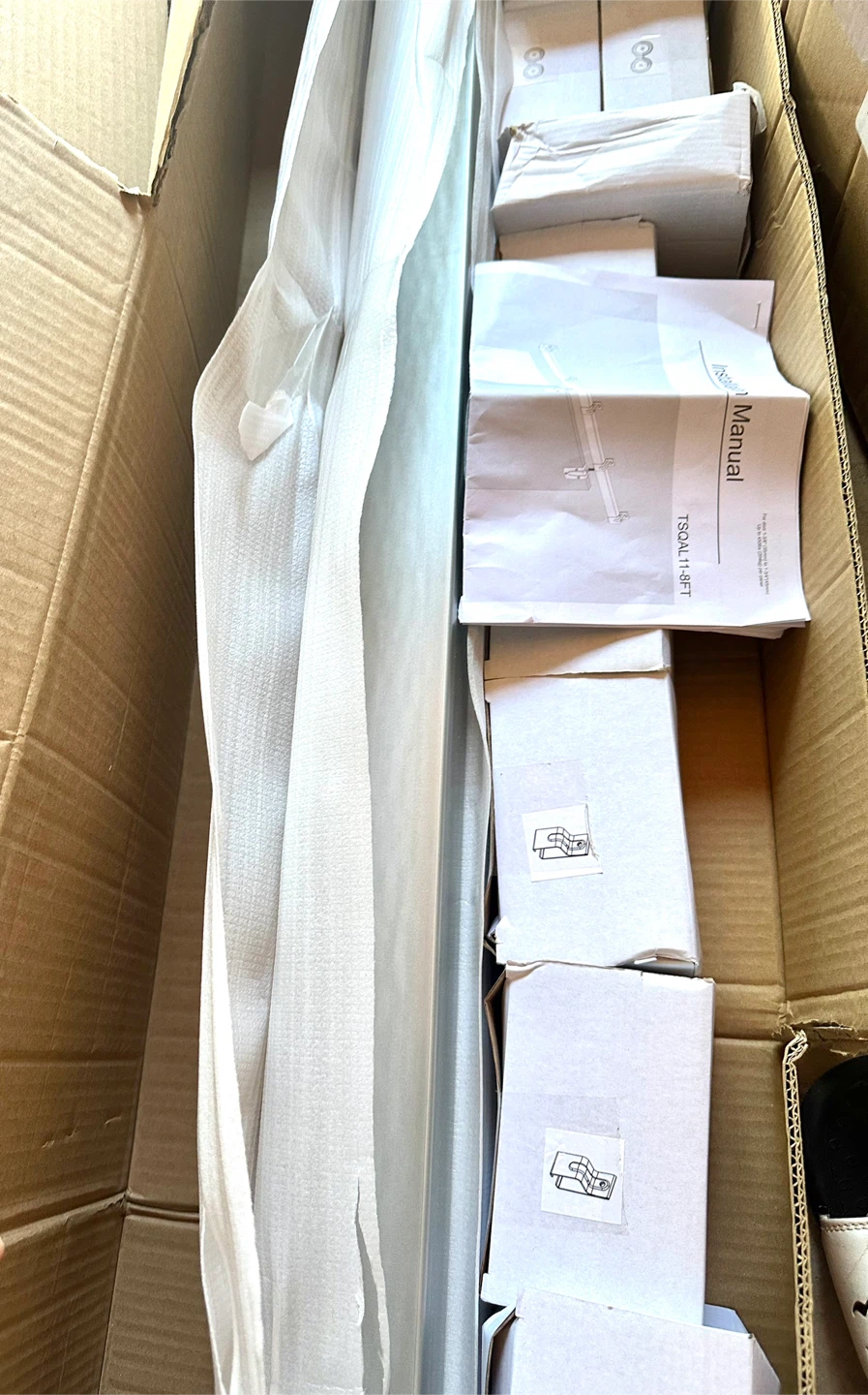 8FT Sliding Barn Door Hardware Kit - New - photo 5