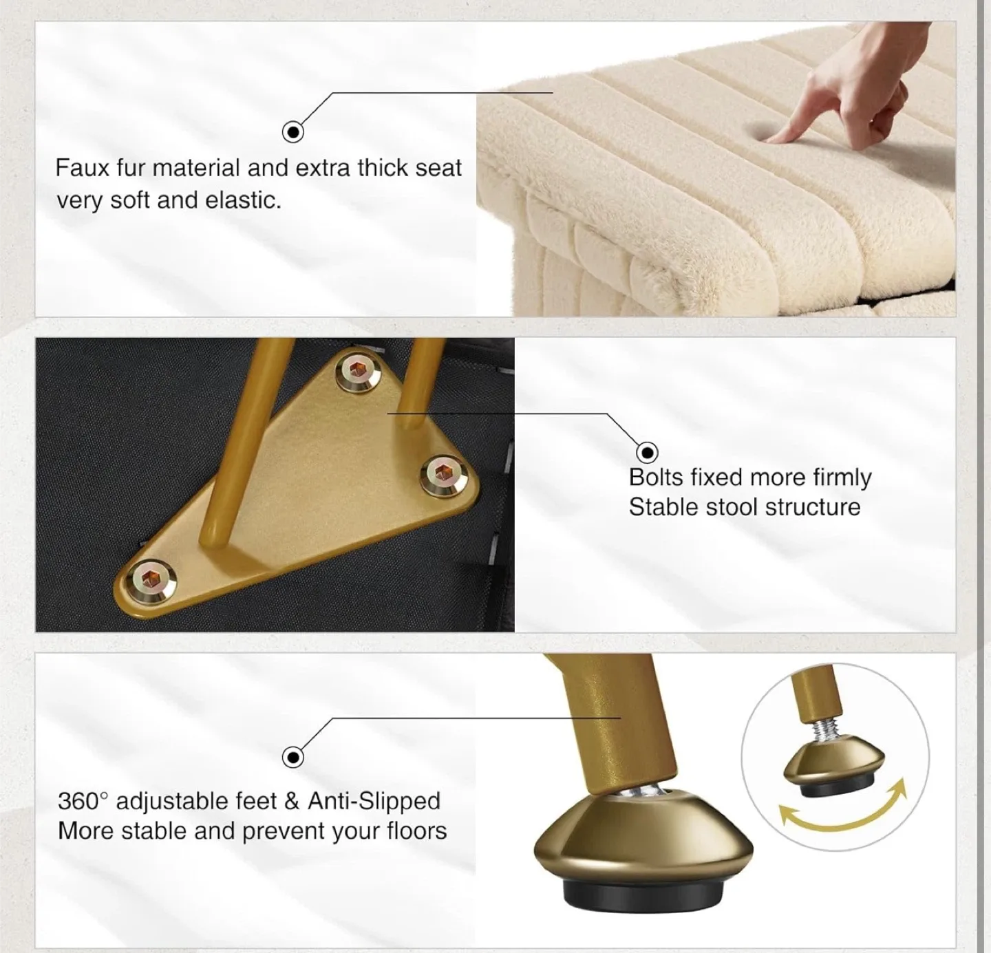 Beige Ottoman Chair with Storage(brandnew) image indicator(7)