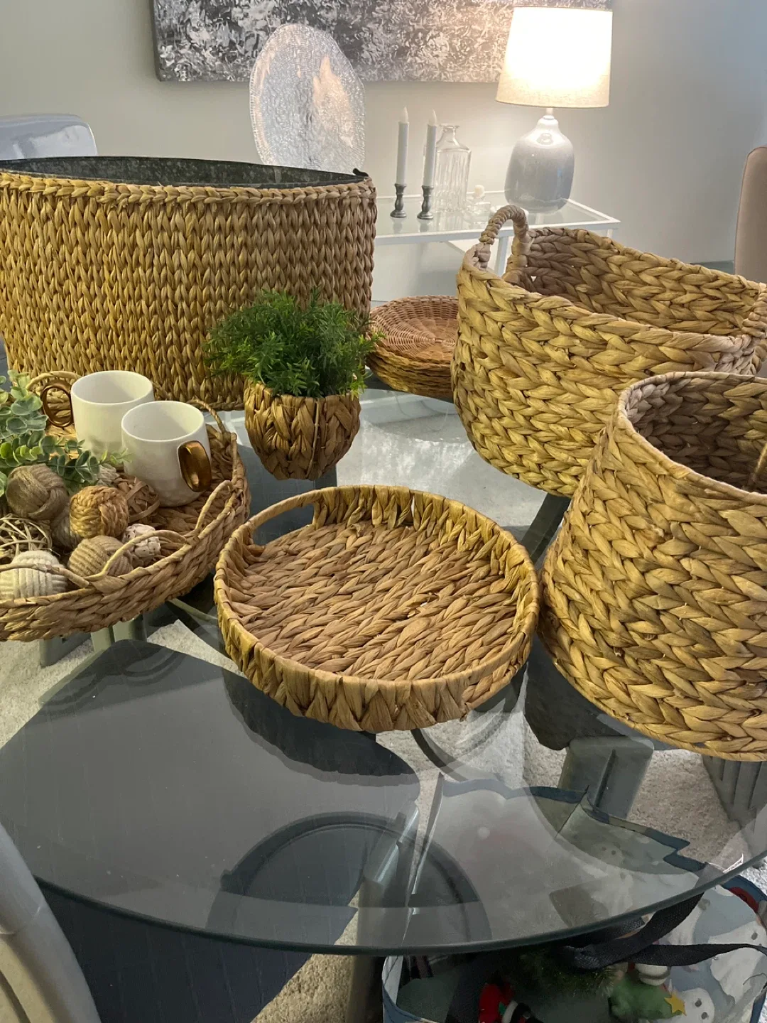 Hyacinth wicker pieces thumbnail