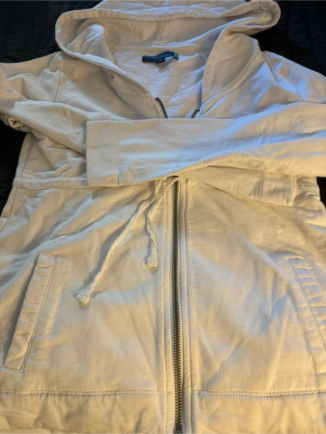 Quebramar Collection White Hoodie - Size Small - photo 3