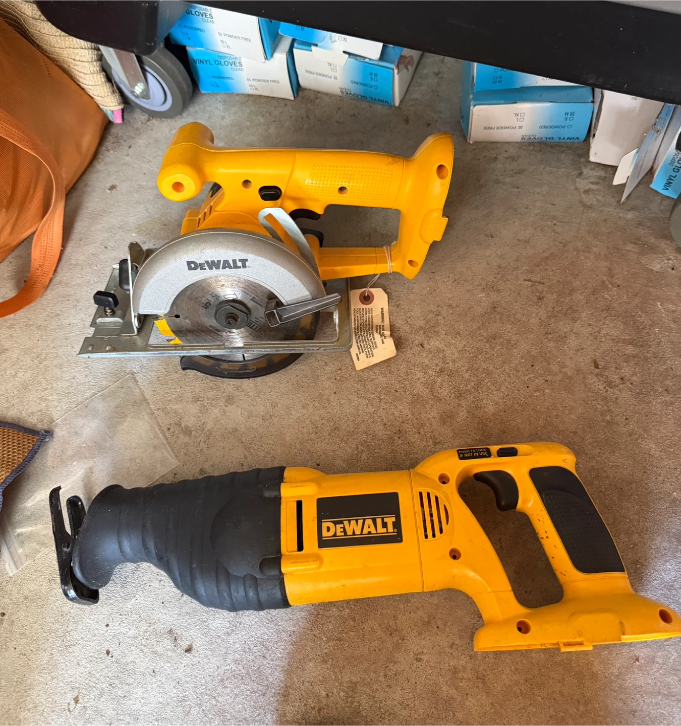 DeWalt Circular Saw and Reciprocating Saw