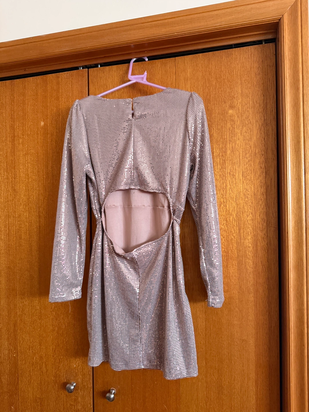 ACW Sequin Long Sleeve Dress - photo 3