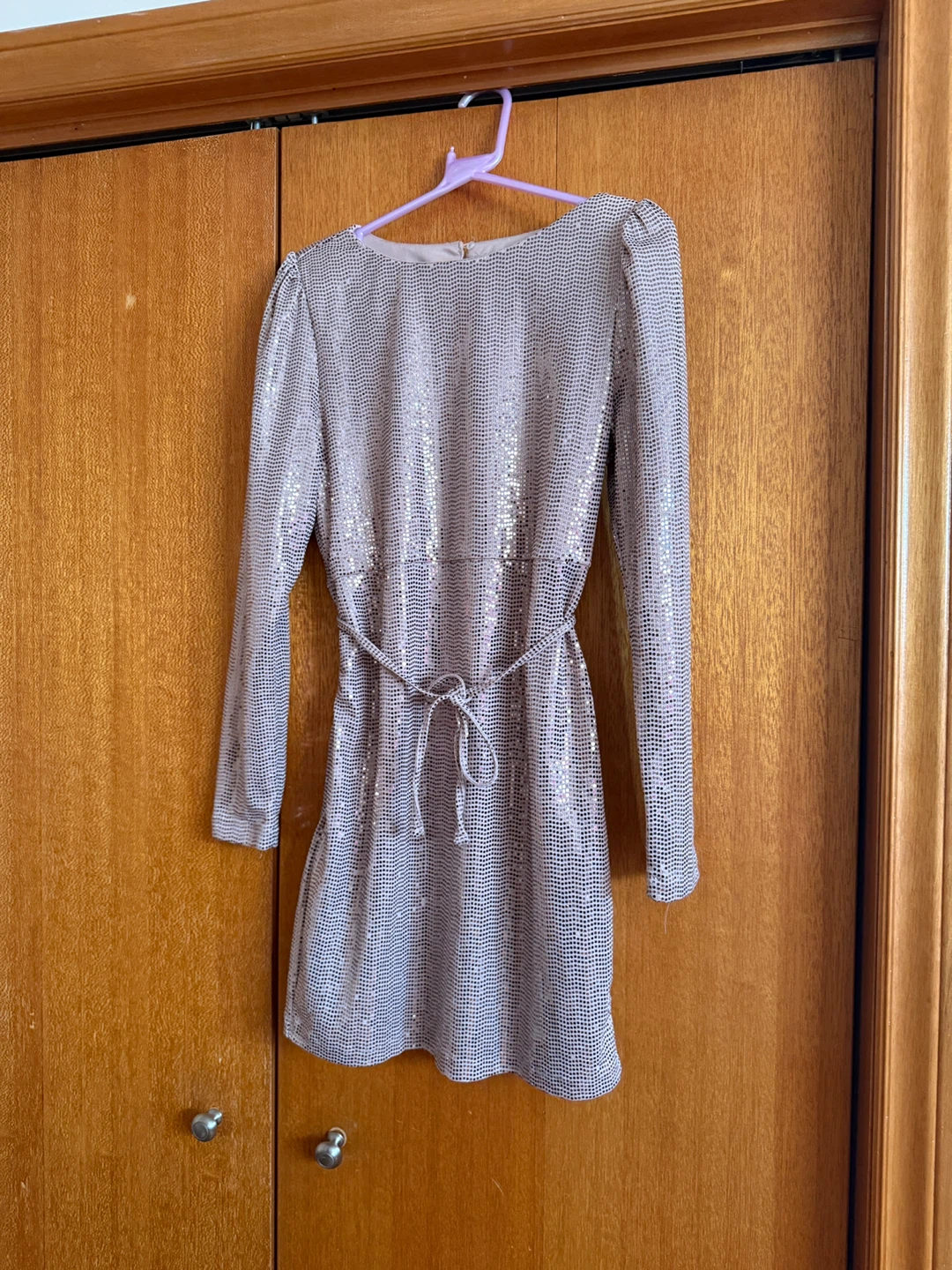 ACW Sequin Long Sleeve Dress - photo 2