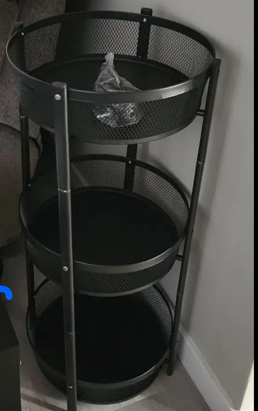 3-Tier Rolling Utility Cart