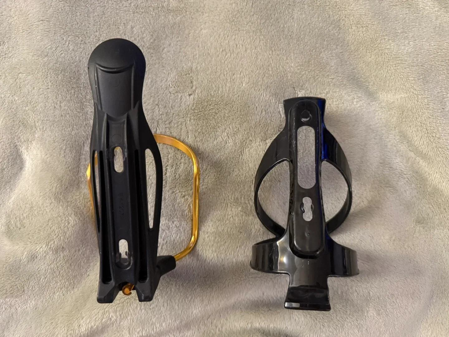 Bike Water Bottle Cages - Black & Gold image indicator(2)