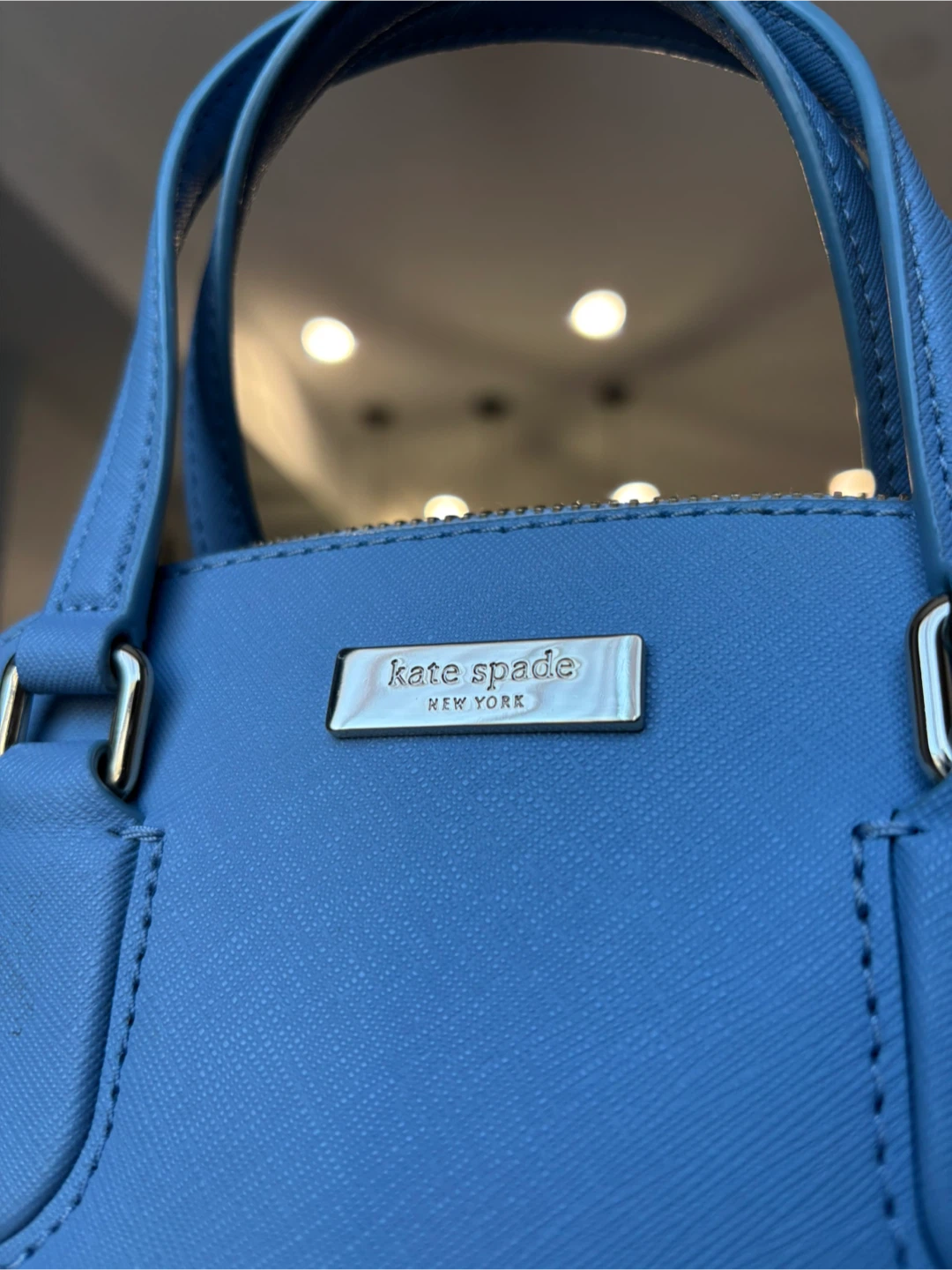 Kate Spade Dome Satchel - Light Blue - photo 3