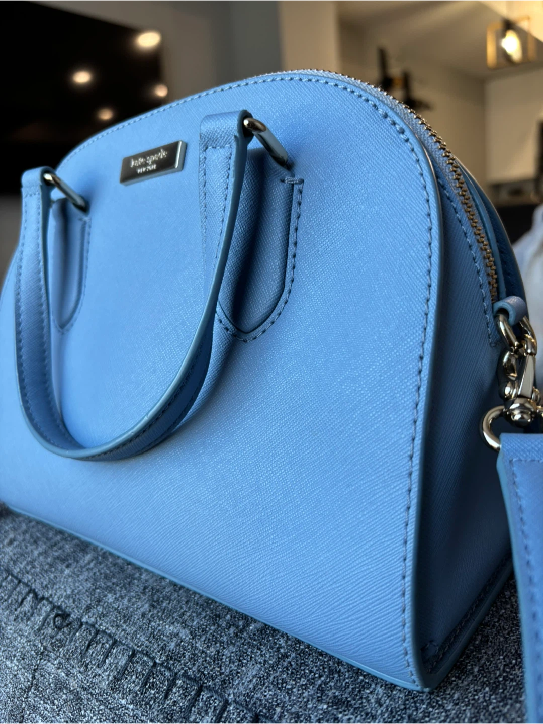 Kate Spade Dome Satchel - Light Blue
