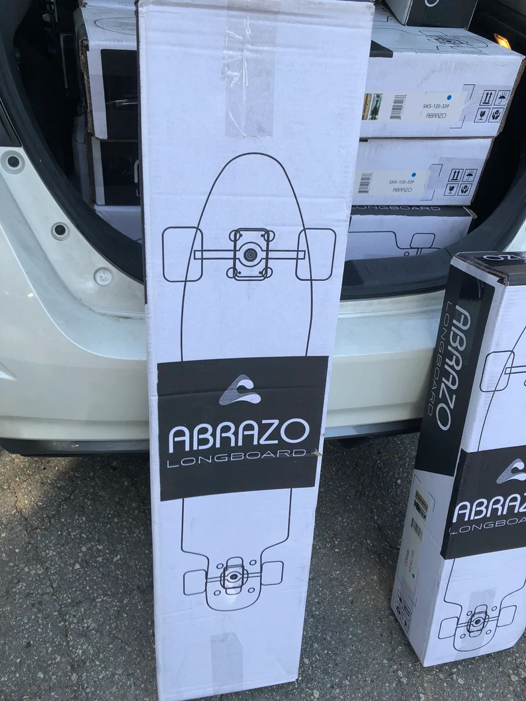 *Brand New*Gold Rush Longboard Skateboard w/ Surfskate Trucks image indicator(2)