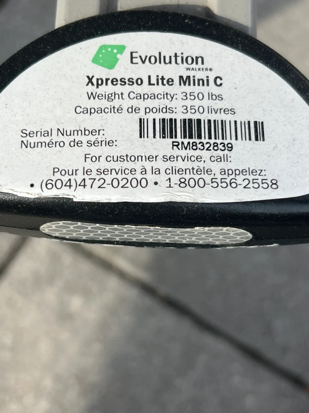 Evolution Mini Senior Walker image indicator(6)