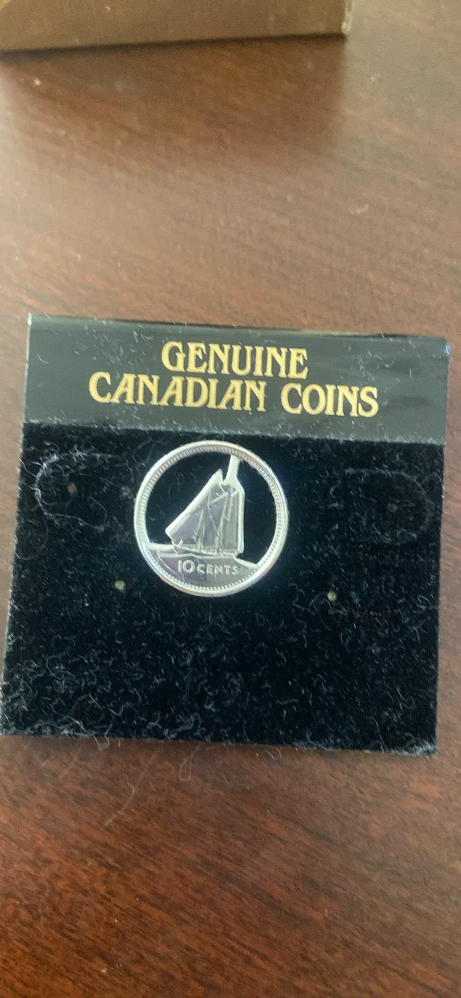 Genuine Canadian Coins - 10 Cent Coin image indicator(2)