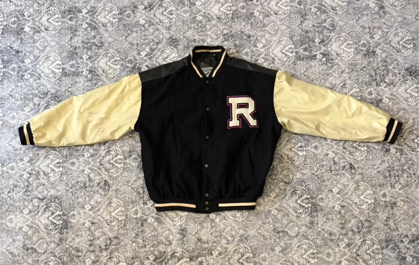 Steve & Barry's Riker's Island Ravens Varsity Jacket XL image indicator(2)