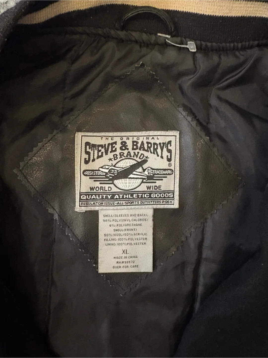 Steve & Barry's Riker's Island Ravens Varsity Jacket XL image indicator(3)
