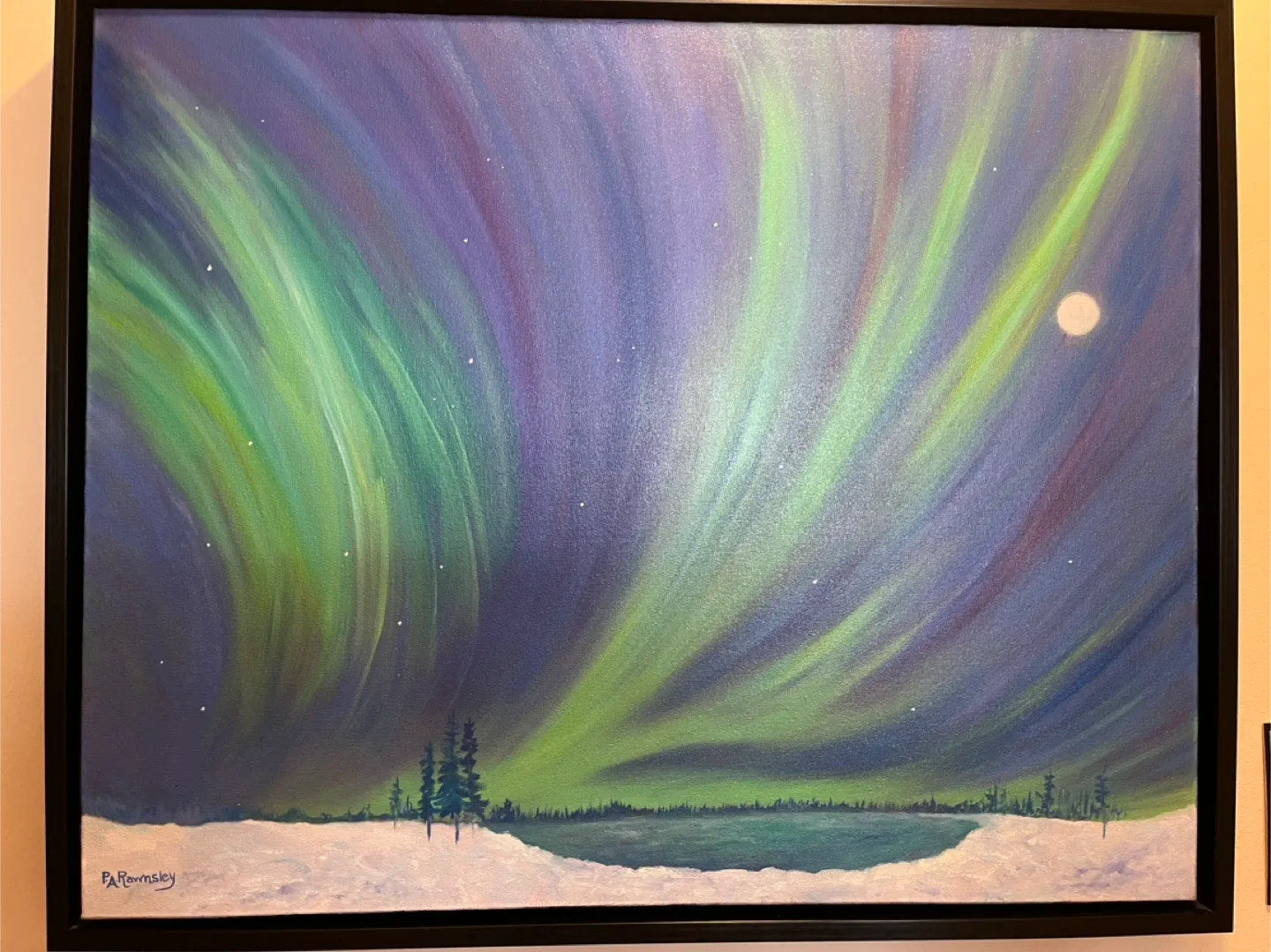Original Art; Oil Painting, 24x30, by Calgary Artist , framed