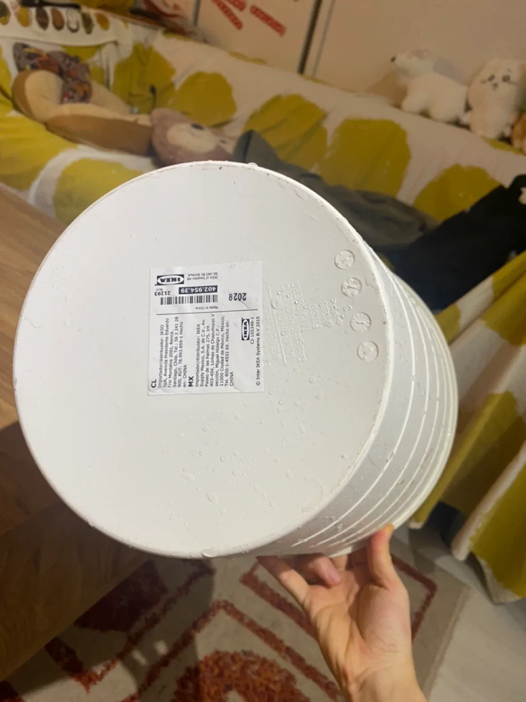 IKEA White Plastic Plant Pot image indicator(2)