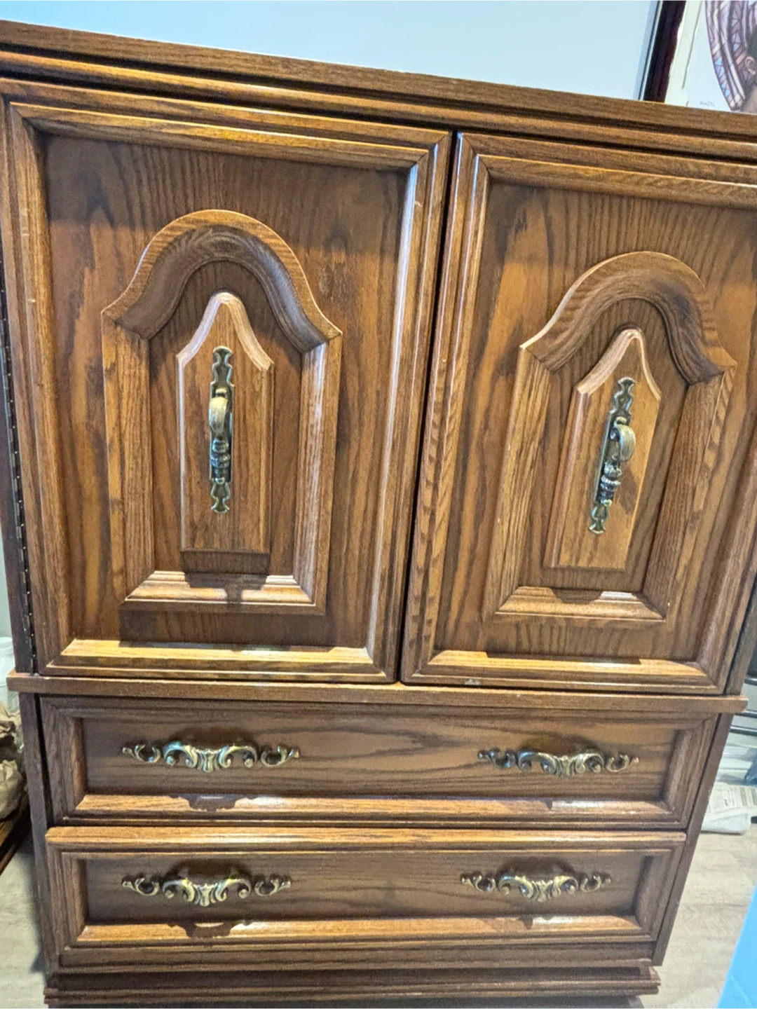 Vintage Wooden Armoire/Cabinet