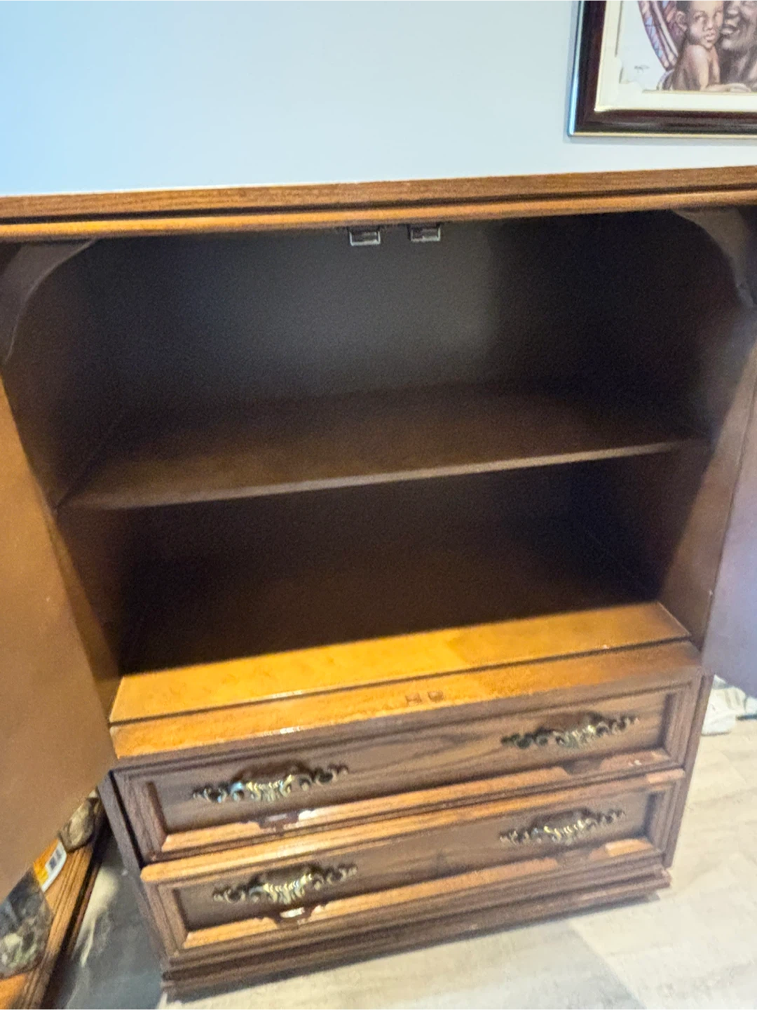 Vintage Wooden Armoire/Cabinet - photo 3