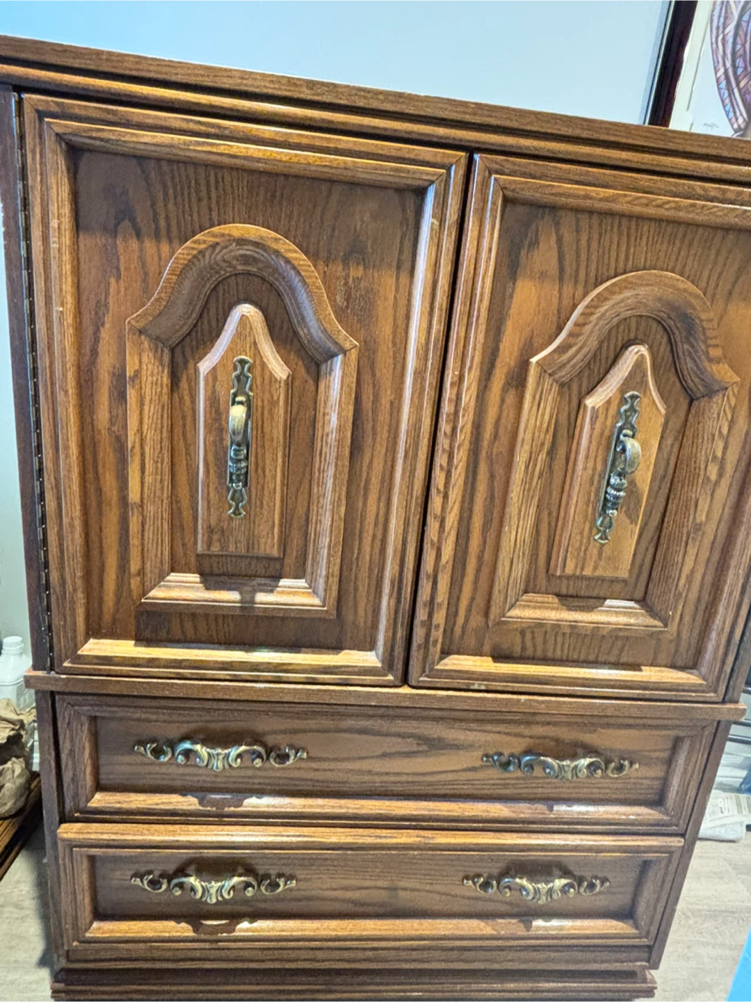 Vintage Wooden Armoire/Cabinet - photo 2