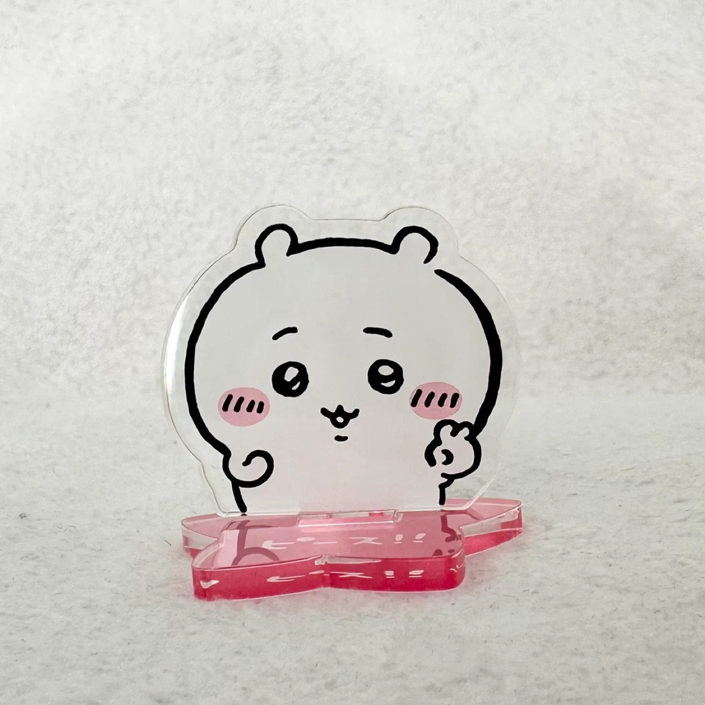 Authentic Chiikawa Acrylic Stand Peace Sign thumbnail