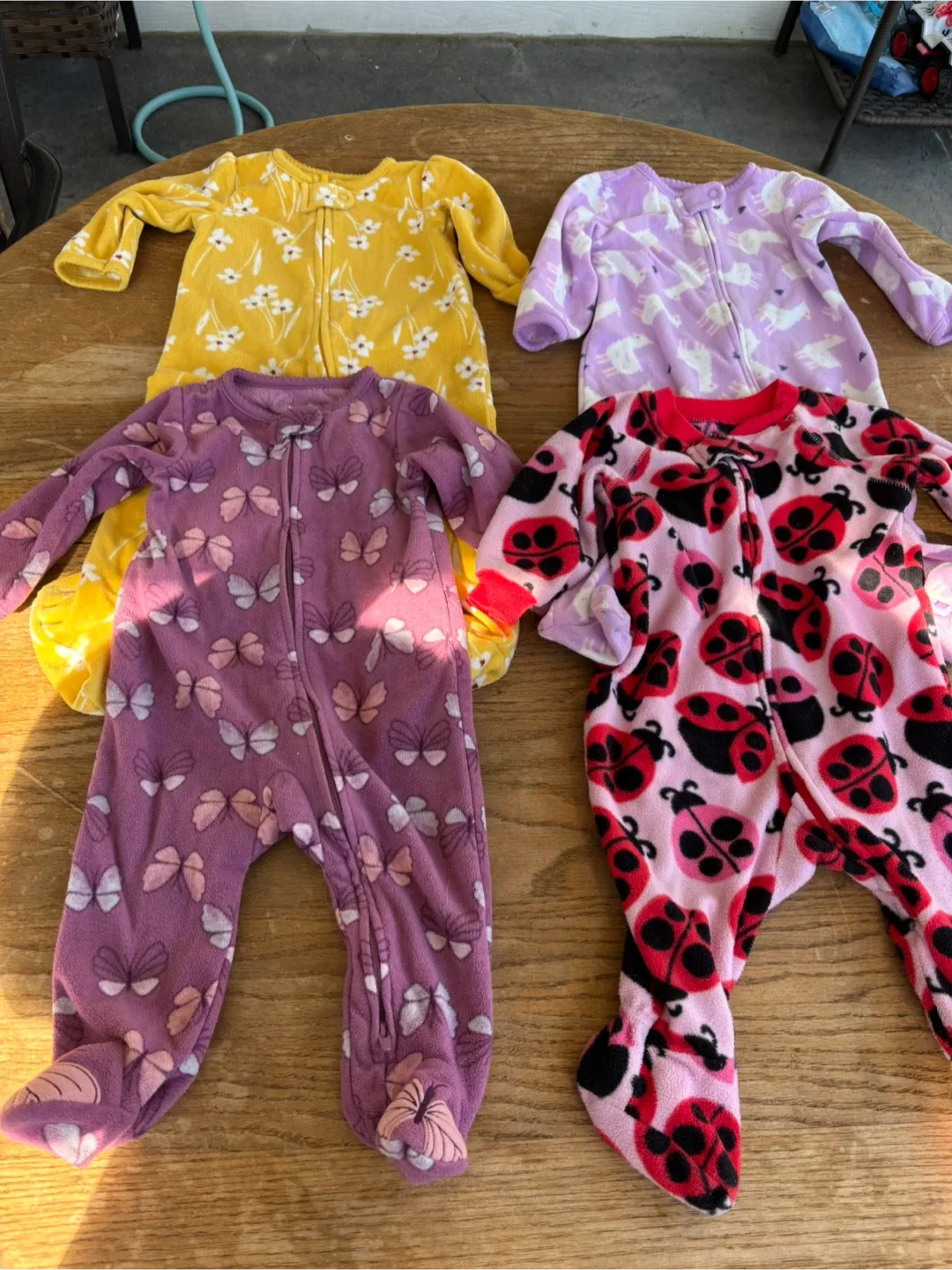 Baby Fleece Footed Pajamas (4) thumbnail