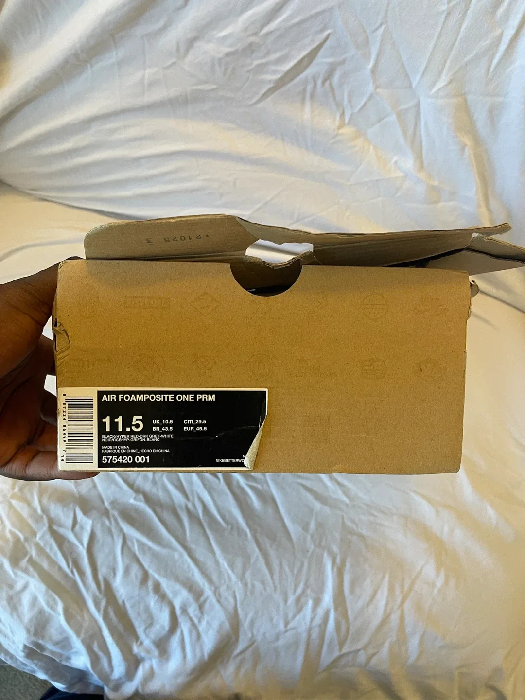 Nike Air Foamposite One PRM Camo Size 11.5 image indicator(2)