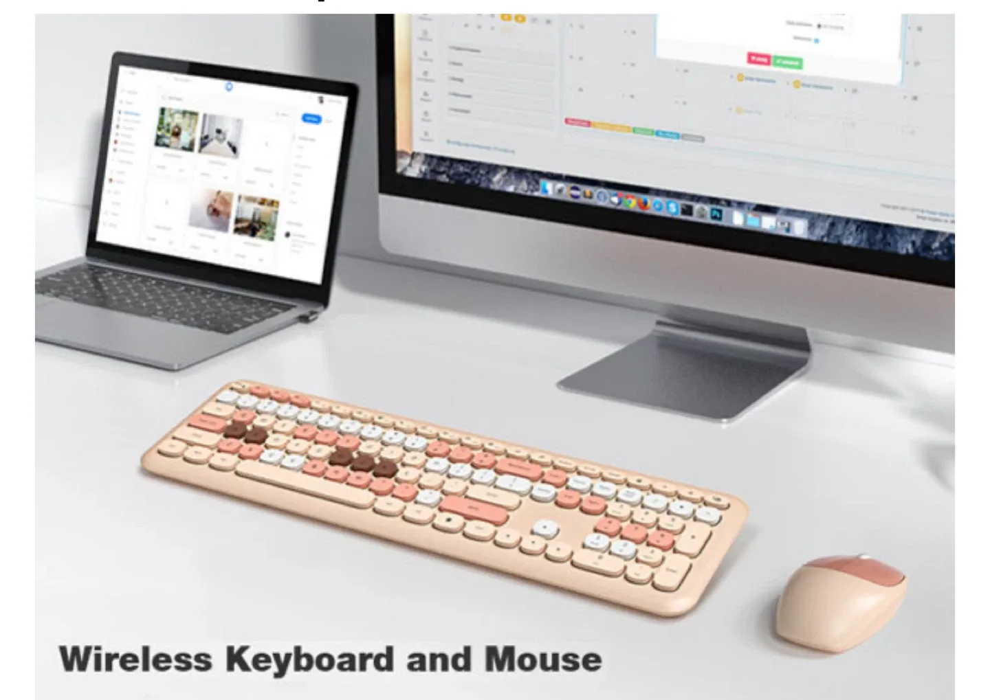 MOFII Wireless Keyboard and Mouse Combo image indicator(8)