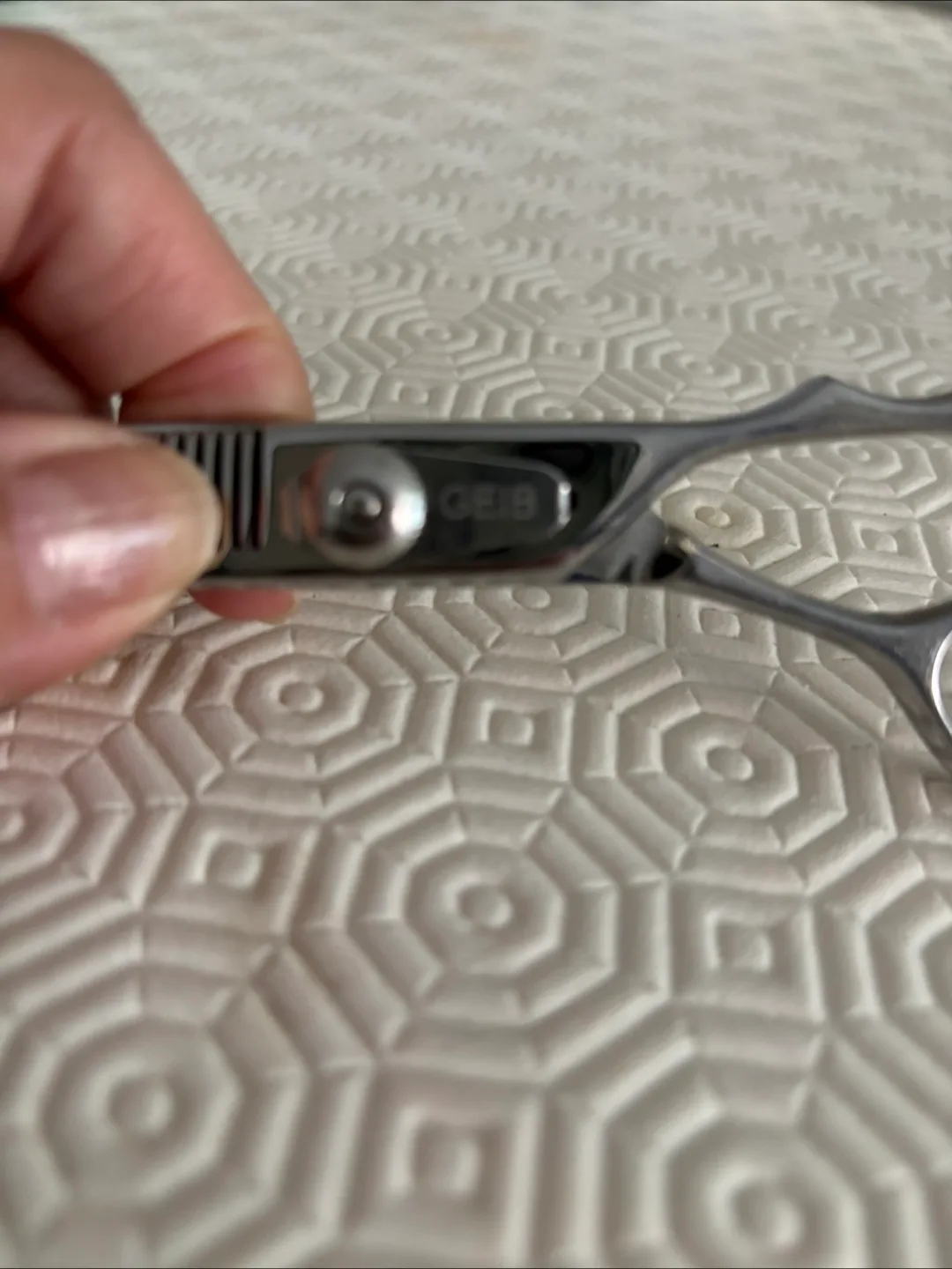 Geib gator Dog Grooming Thinning Shears, 40 tooth (right hand) image indicator(6)