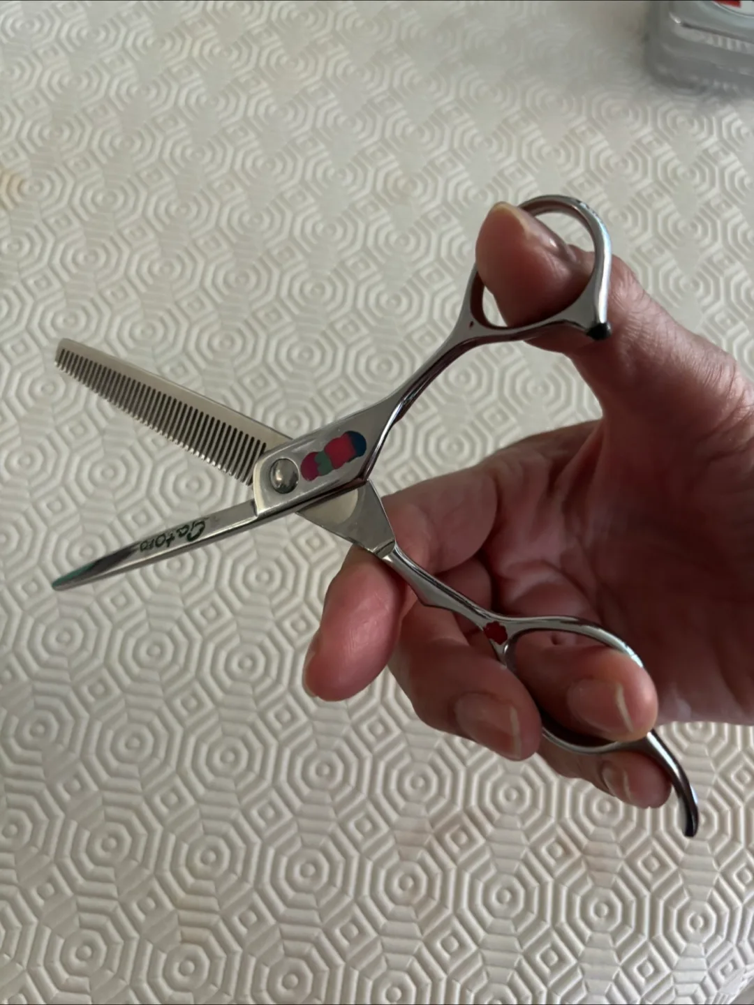 Geib gator Dog Grooming Thinning Shears, 40 tooth (right hand) image indicator(7)