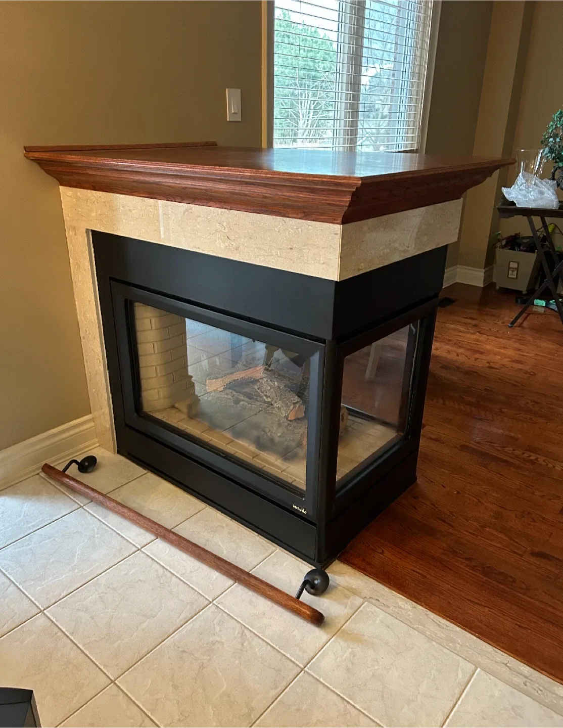 Corner gas Fireplace image indicator(2)