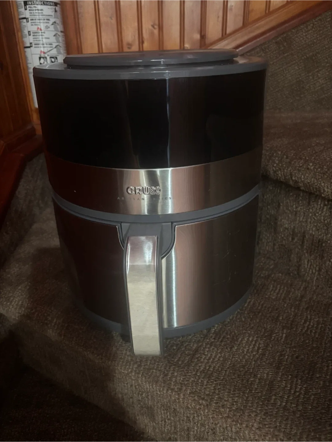 Crux Artisan Series 4.6QT Digital Air Fryer image indicator(2)