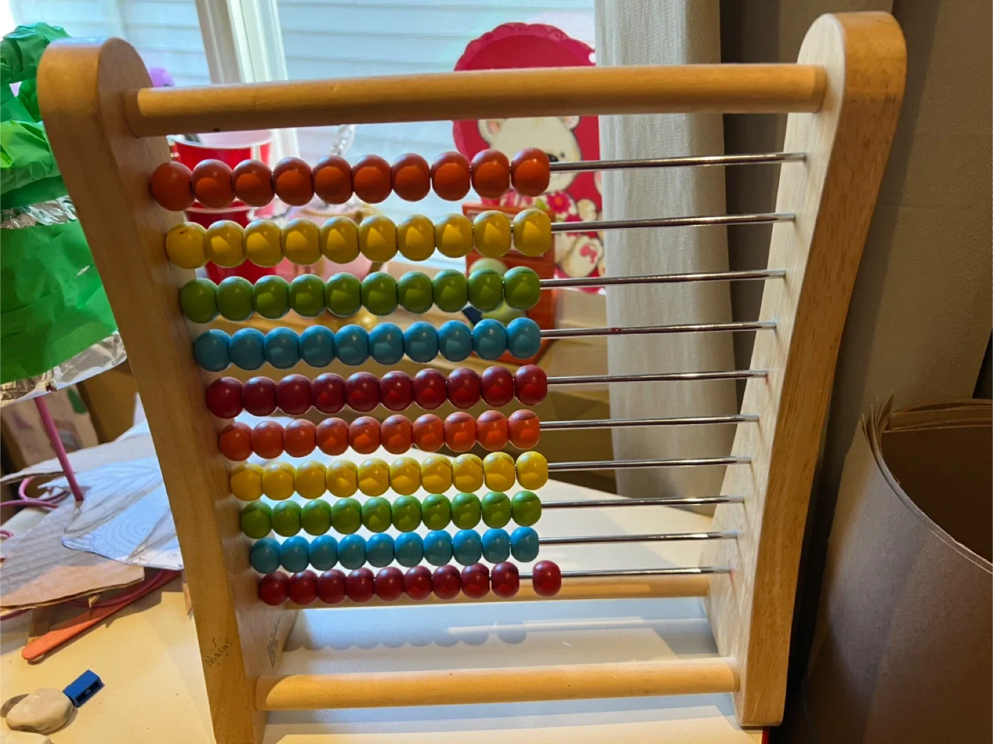 Wooden Abacus Toy image indicator(2)