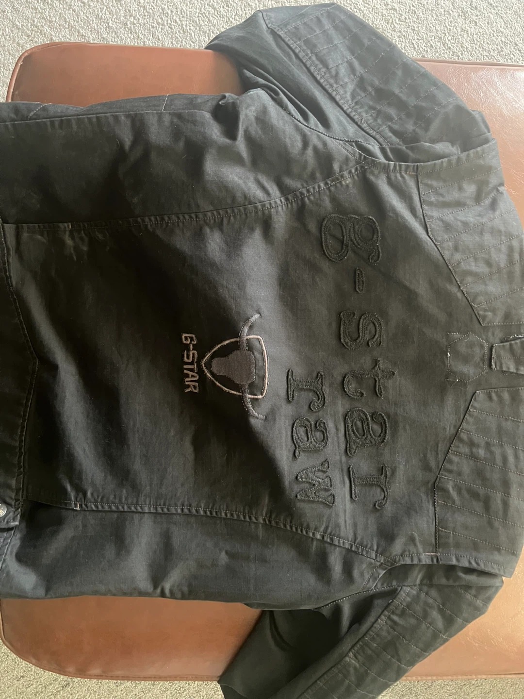 G-Star RAW Black Jacket Size