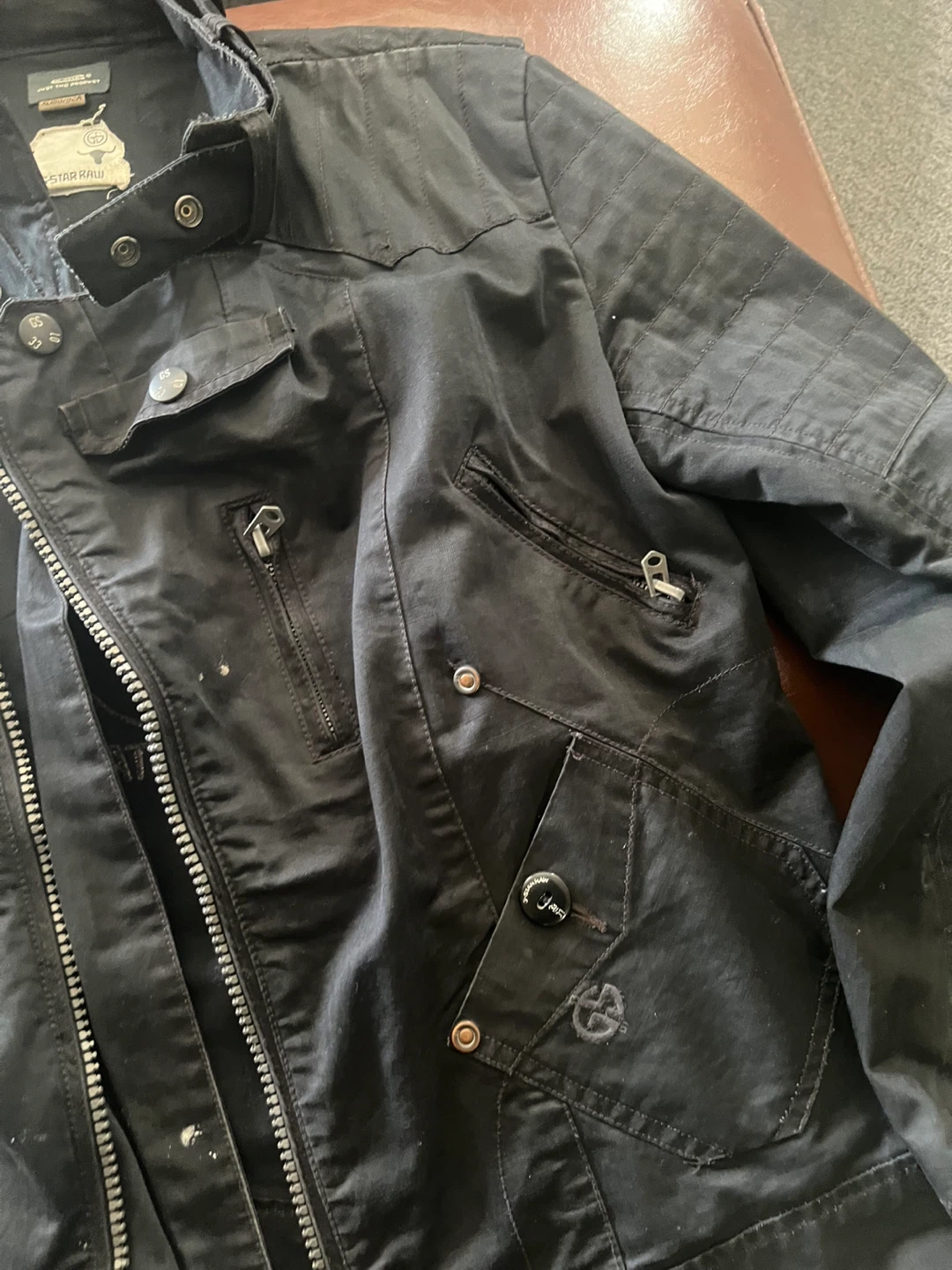 G-Star RAW Black Jacket Size - photo 2