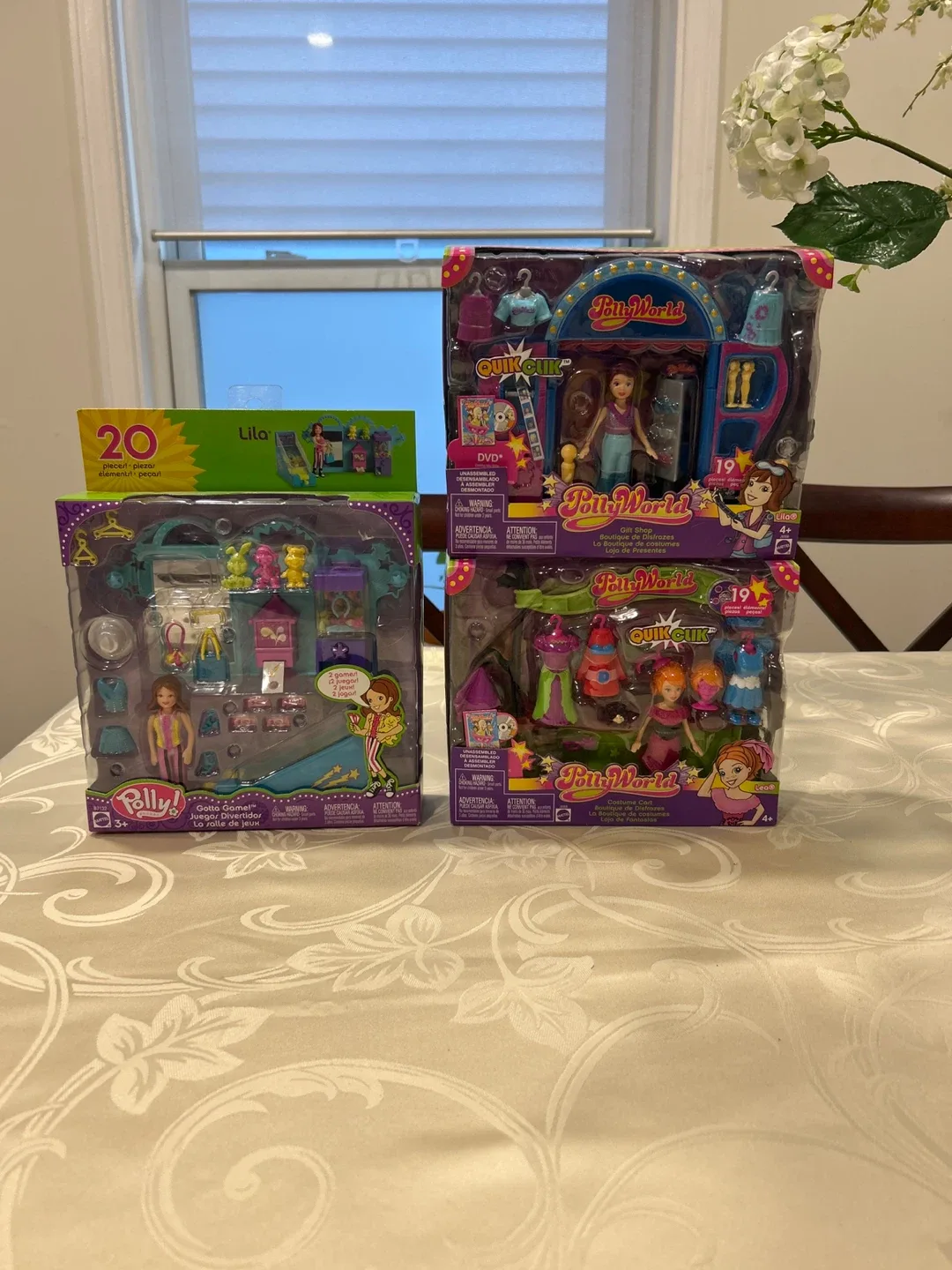 Polly Pocket Fun World - 3 Sets thumbnail