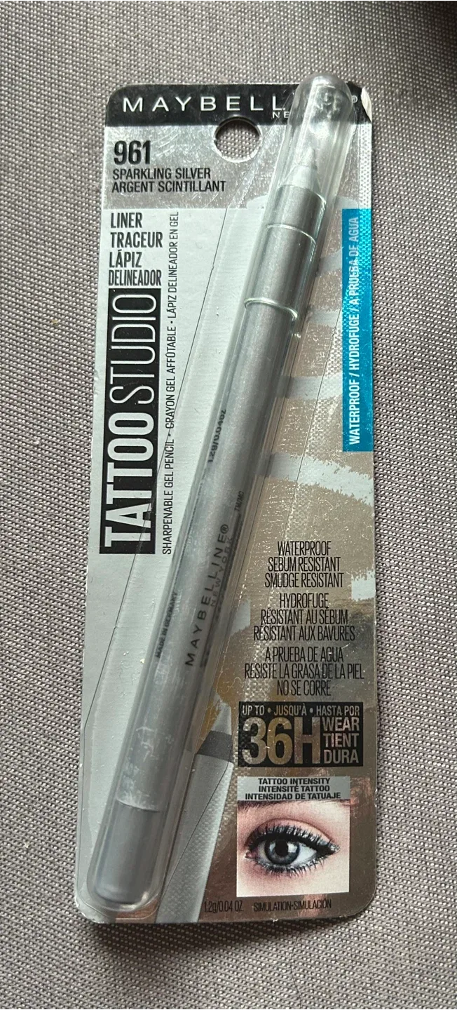 Maybelline Tattoo Studio Sparkling Silver Liner 961 thumbnail