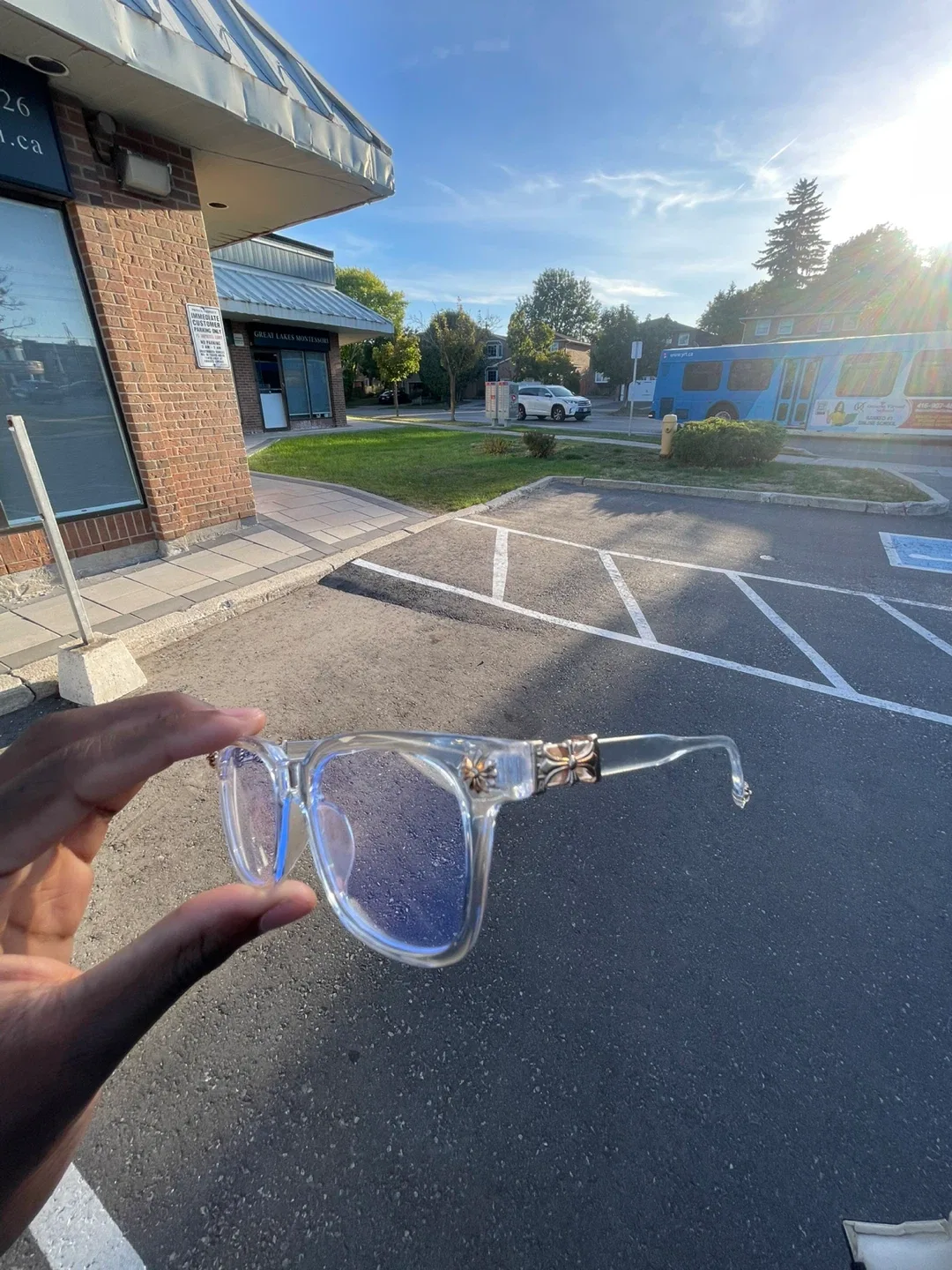 Chrome heart glasses image indicator(2)