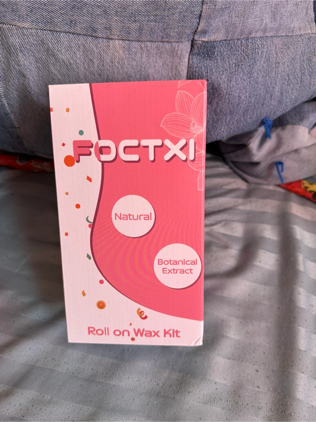 FOCTXI Roll on Wax Kit - Natural Botanical Extract