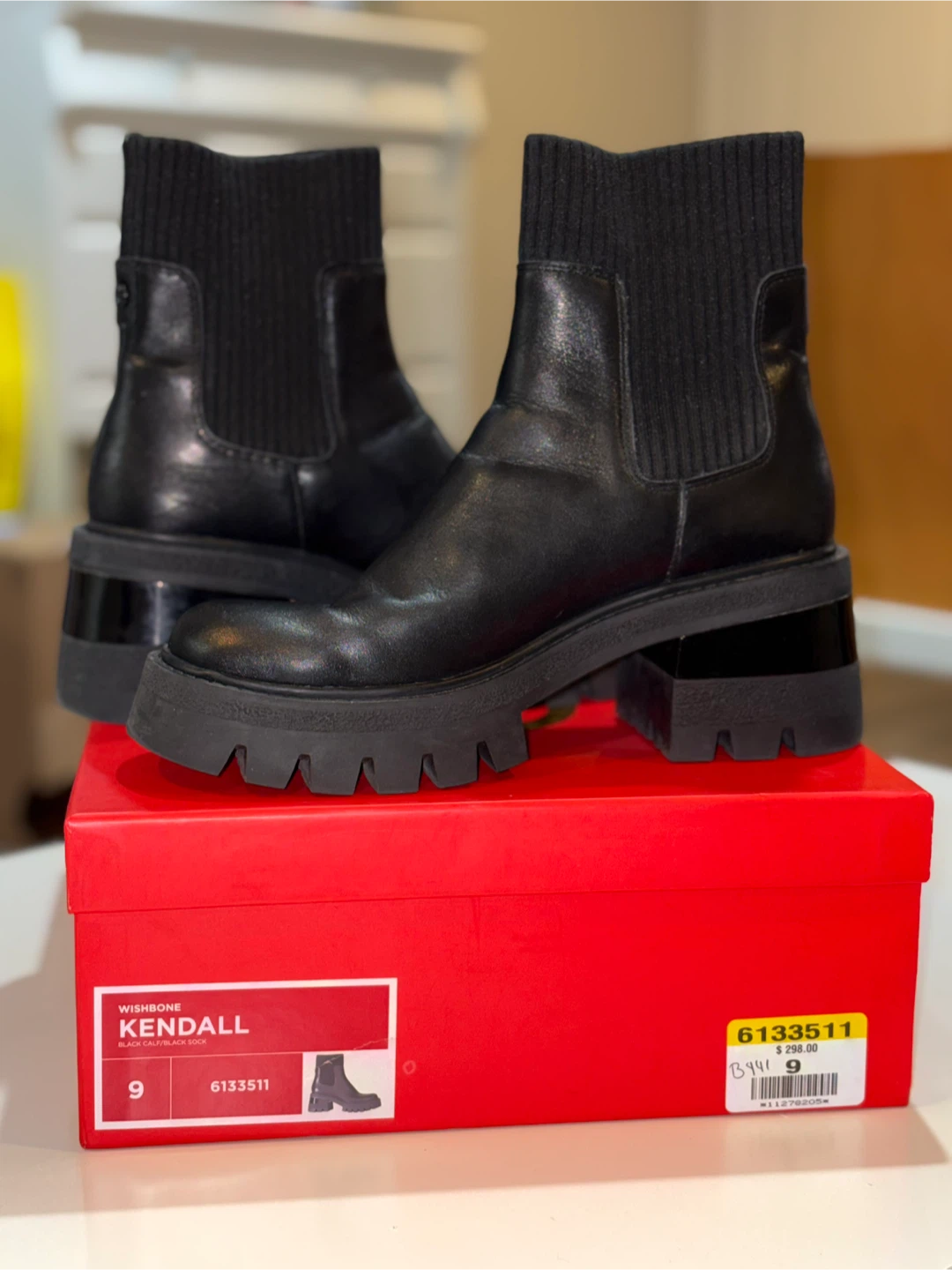 Wishbone Kendall Black Boots
