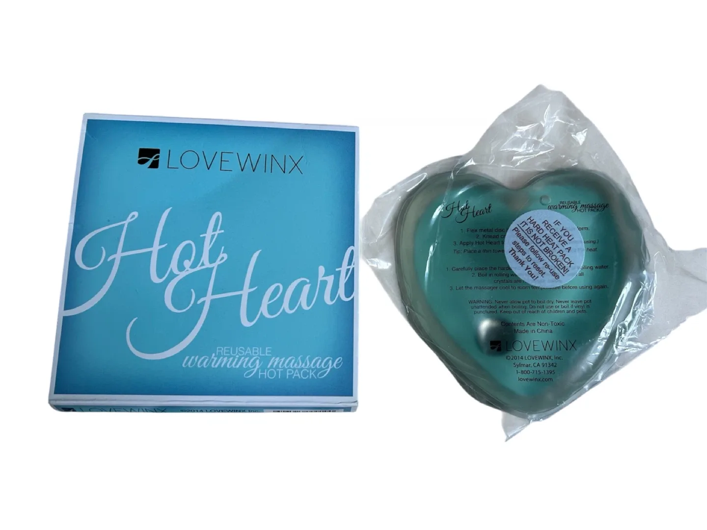 Lovewinx Hot Heart Reusable Massage Hot Pack thumbnail