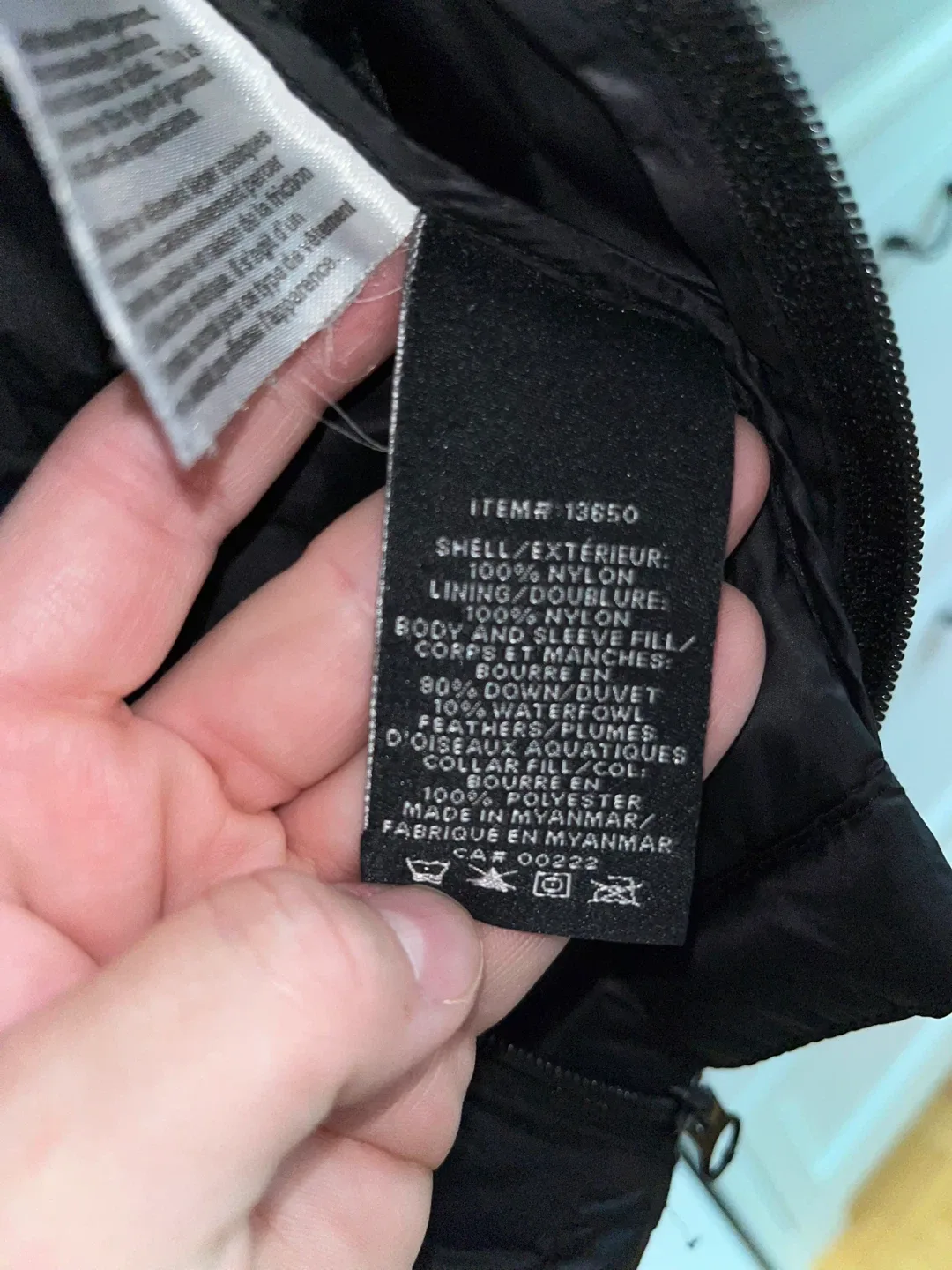 Sears Black Puffer Jacket - Size L (12-14) image indicator(4)