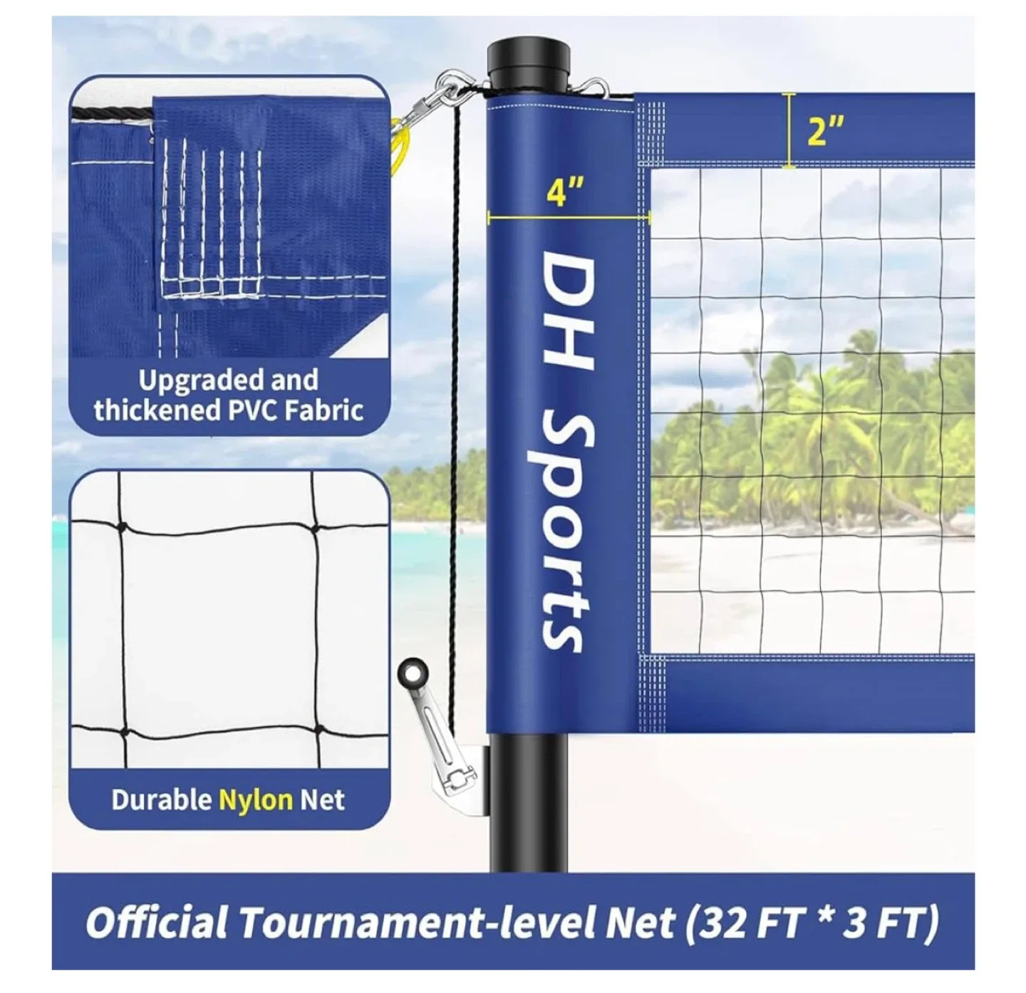 DH Sports Volleyball Net Set image indicator(5)