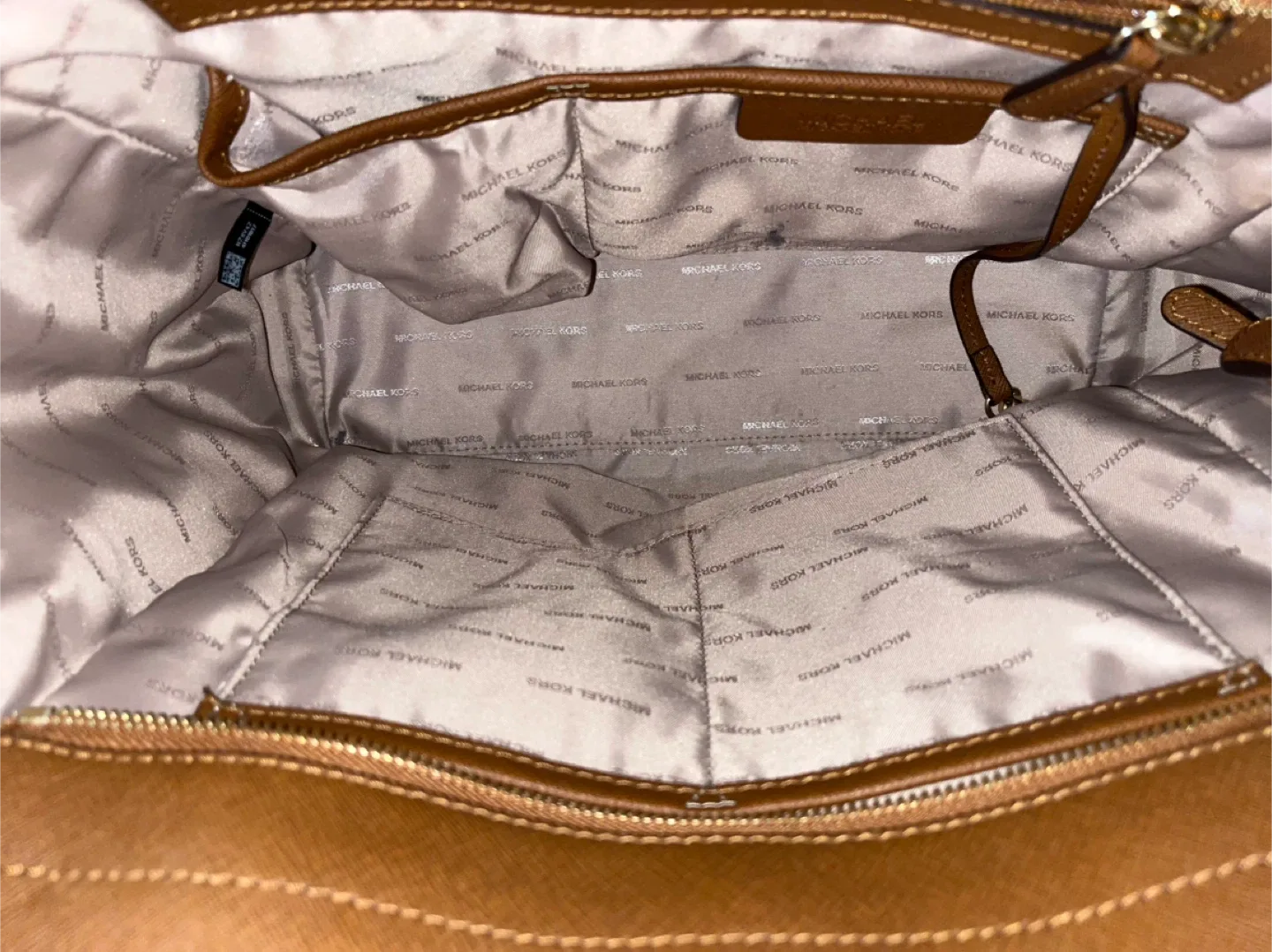 Michael Kors Brown Tote Bag image indicator(4)