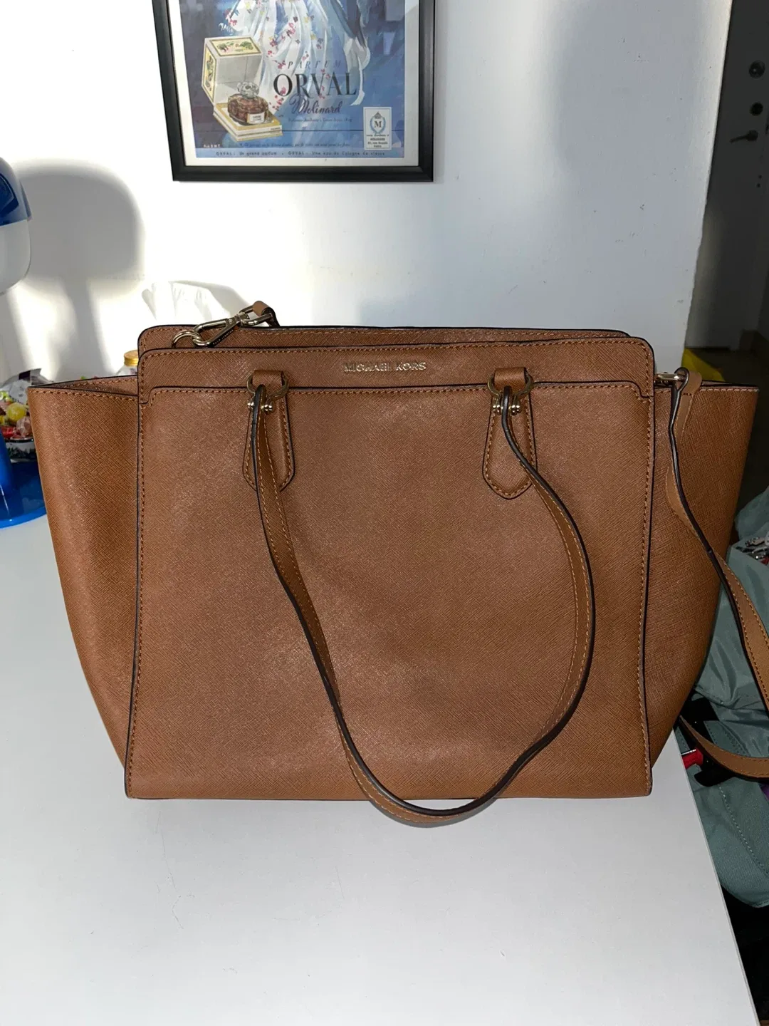 Michael Kors Brown Tote Bag thumbnail