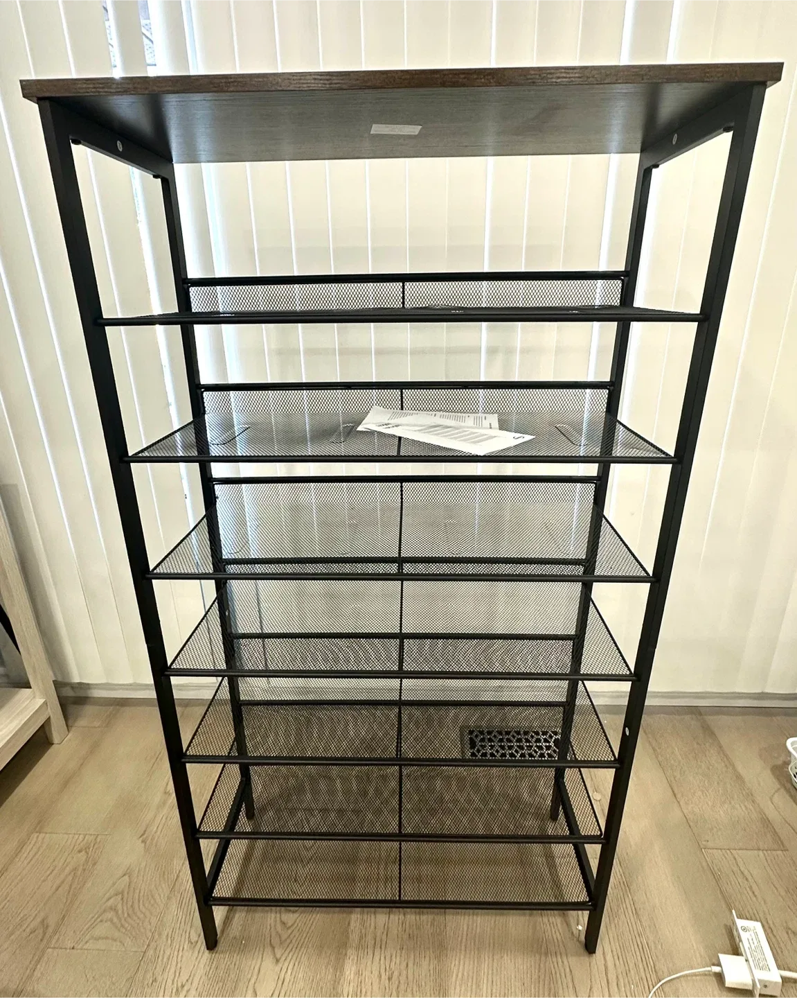 8-Tier Shoe Rack - Like New Condition! image indicator(2)