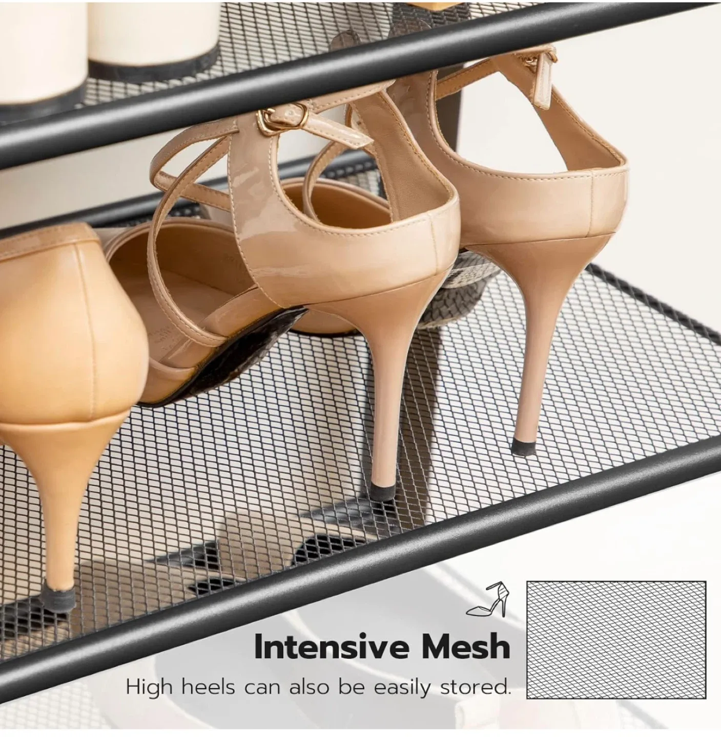 8-Tier Shoe Rack - Like New Condition! image indicator(8)