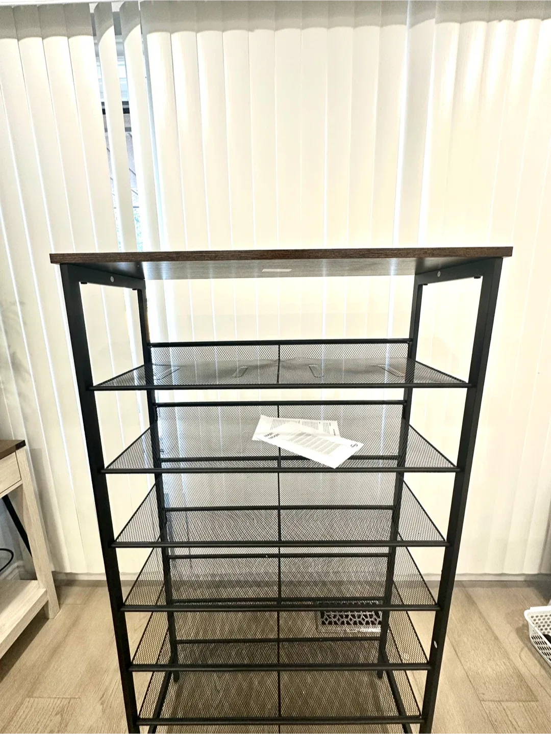 8-Tier Shoe Rack - Like New Condition! image indicator(10)