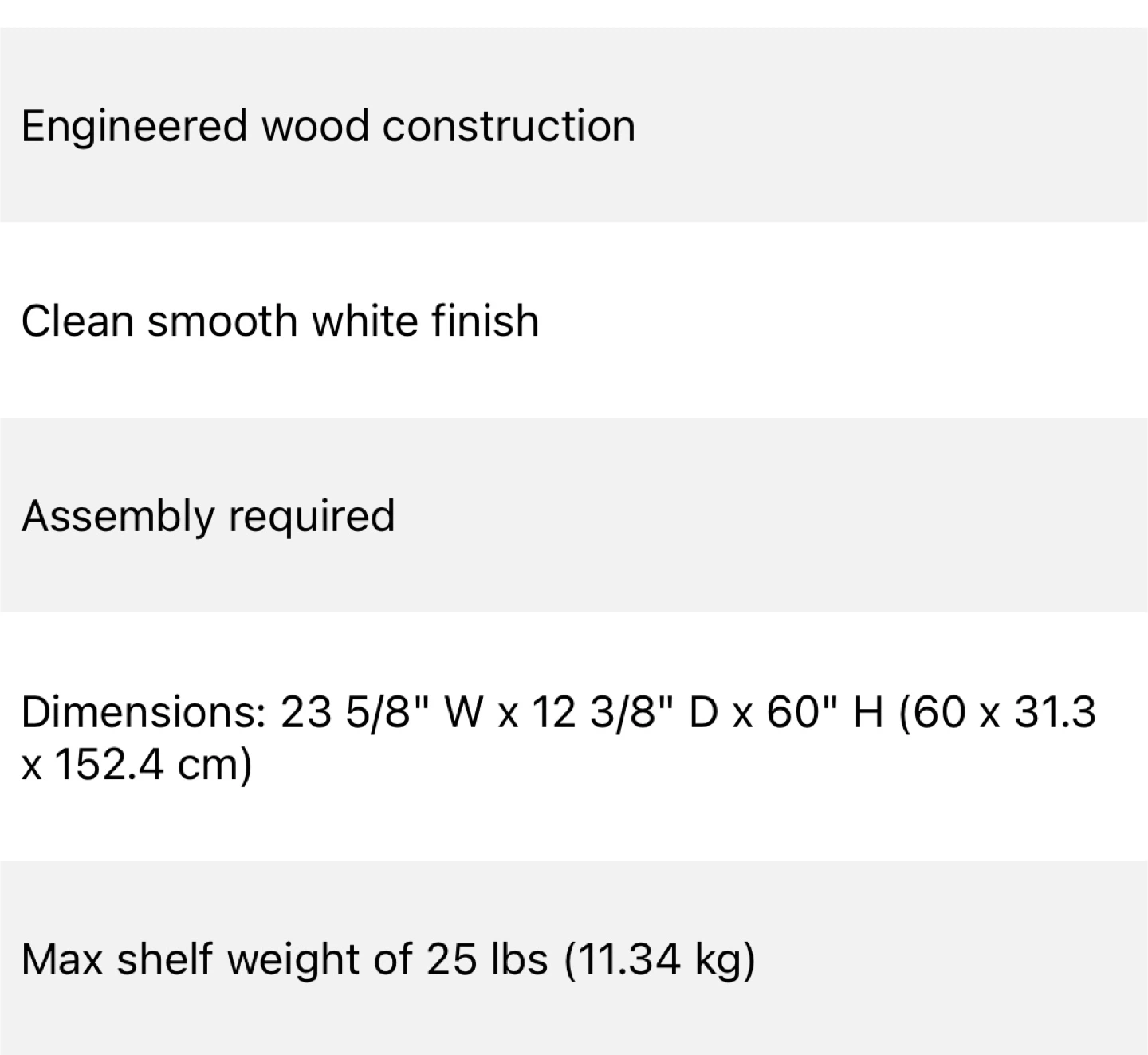 White Wardrobe Cabinet - photo 4