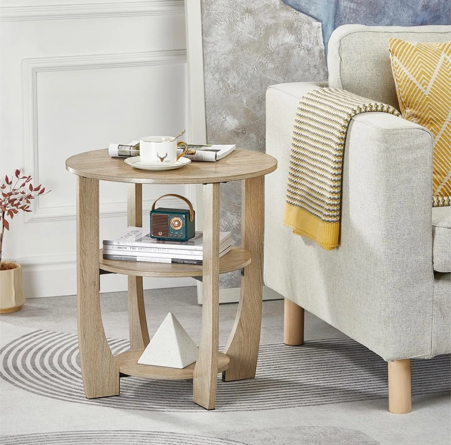 Brand New in Box! Modern Side Table/ Coffee Table image indicator(3)