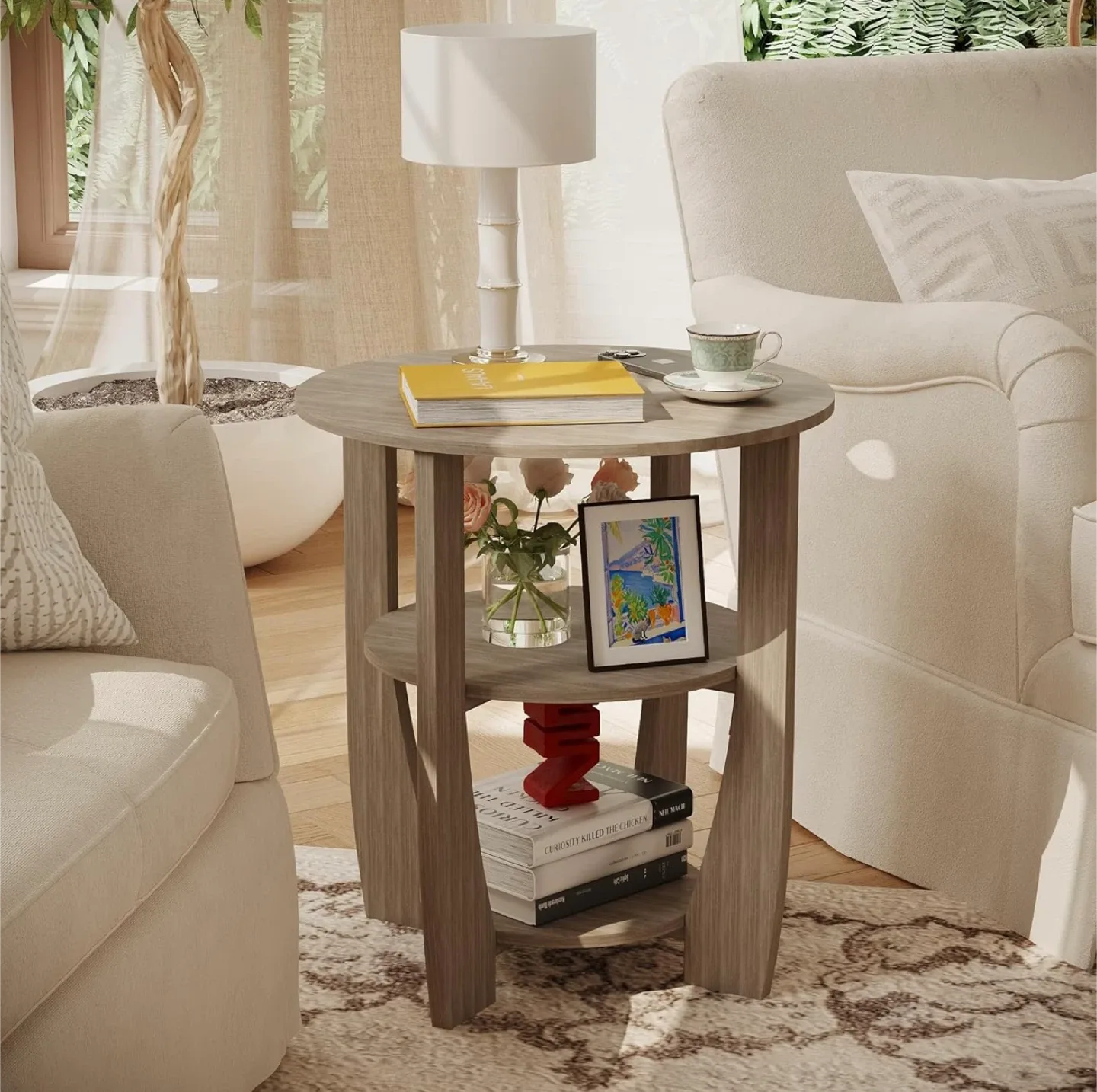 Brand New in Box! Modern Side Table/ Coffee Table thumbnail