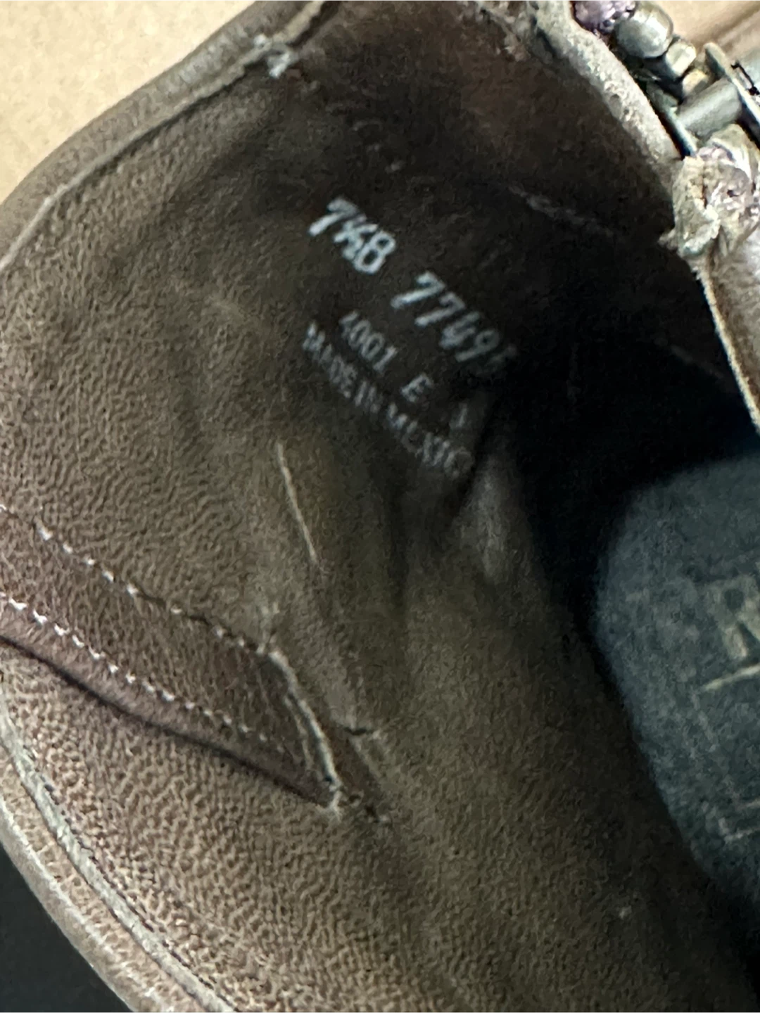 Frye Brown Leather Heeled Booties Size 7.5 - photo 3